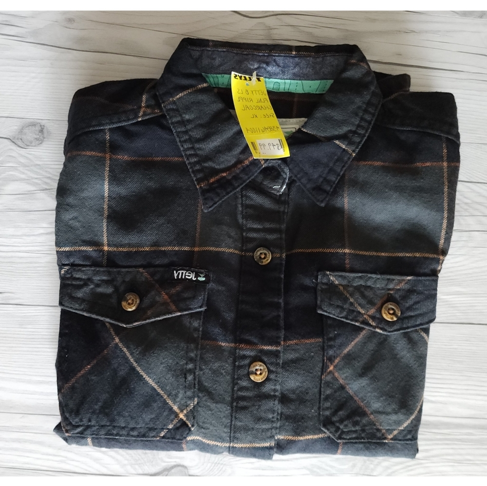 Jetty Ripple Flannel Shirt - Picture 2 of 3